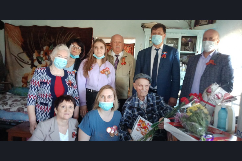 Поздравление Кутафьева П.И., ветерана ВОВ