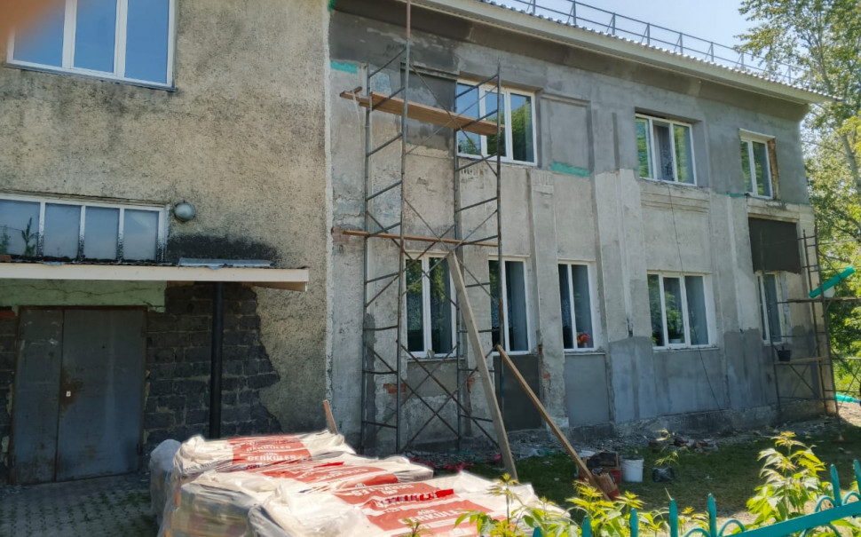 Капитальный ремонт здания Щербаковского детского сада